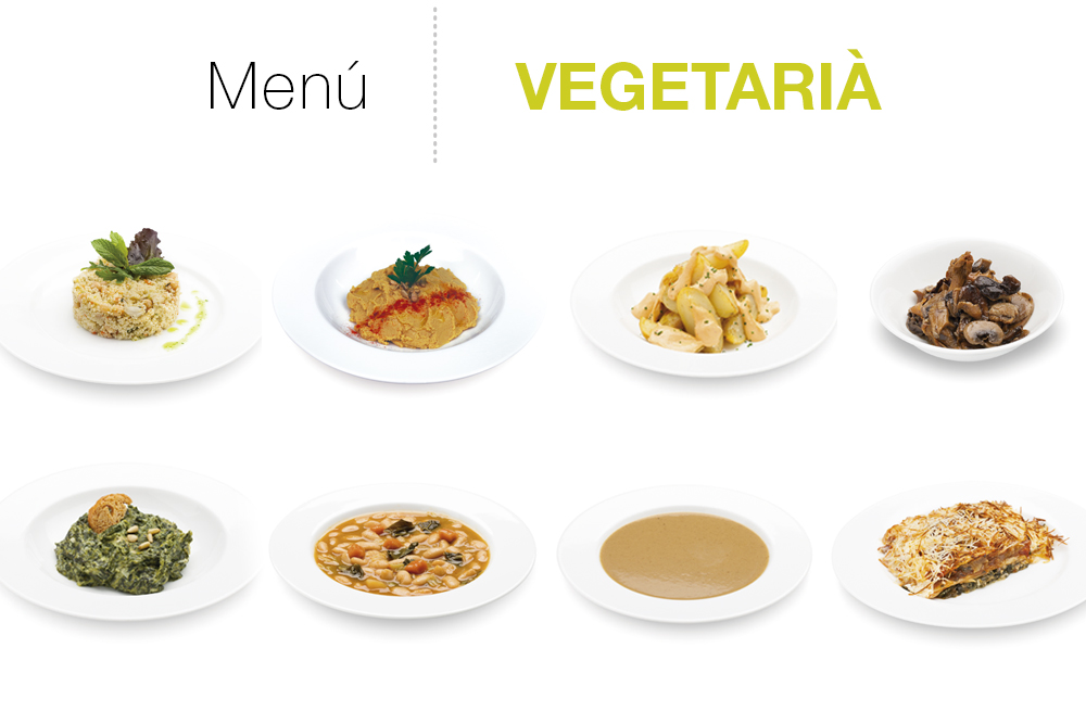 Menú Vegetarià